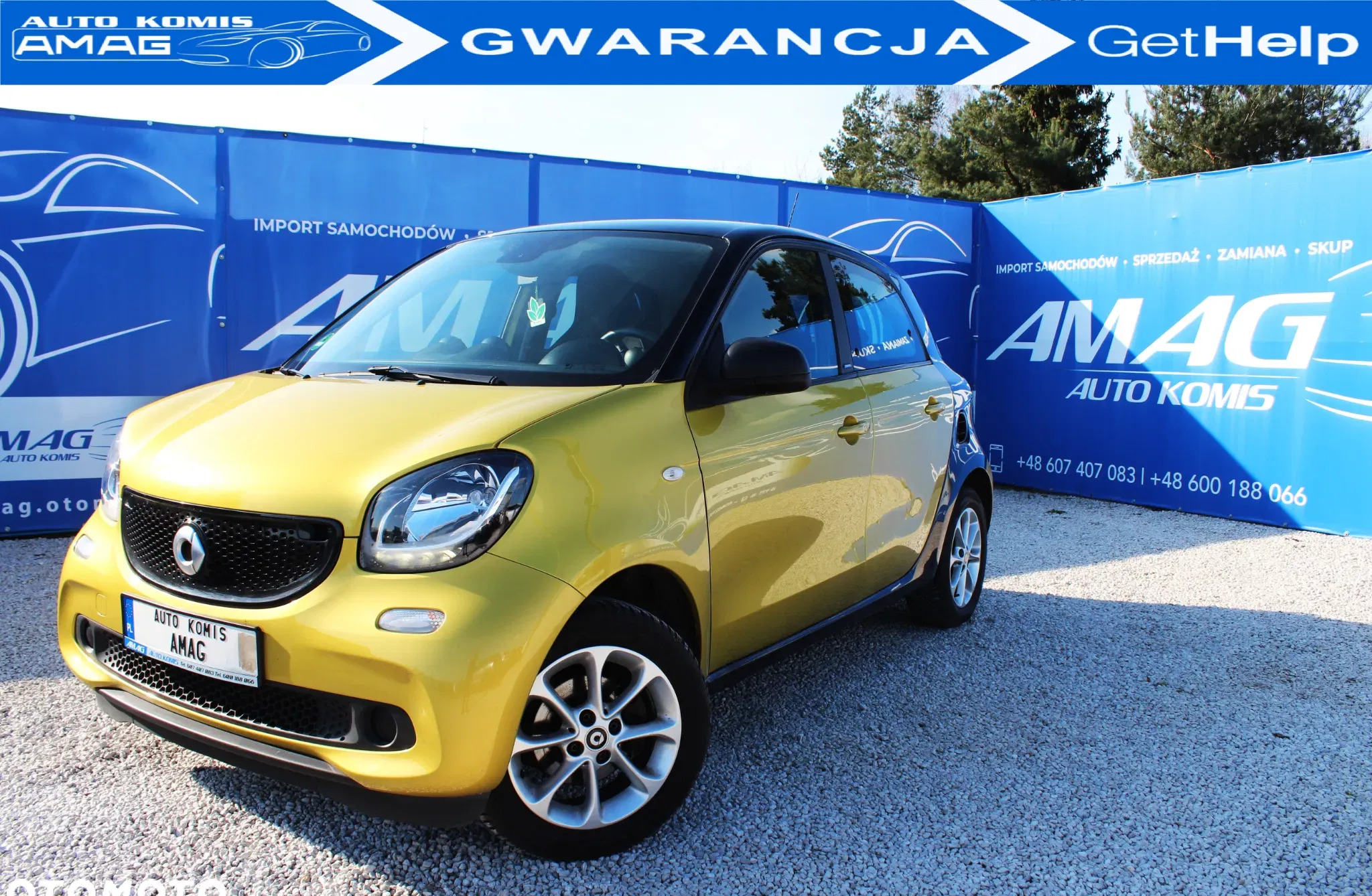 smart forfour Smart Forfour cena 37900 przebieg: 112000, rok produkcji 2019 z Kleczew